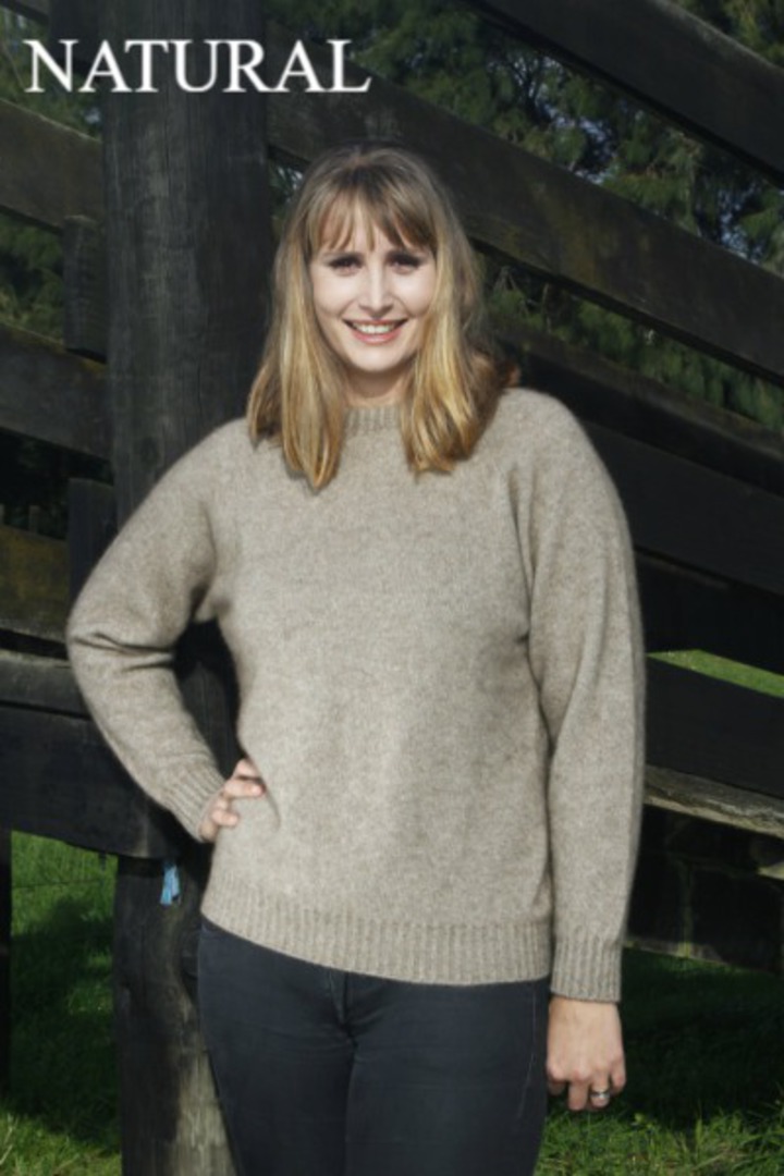 Lothlorian Merino Possum Crew Neck Jumper image 1